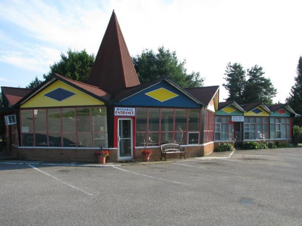 Budova, kde se motel nachází
