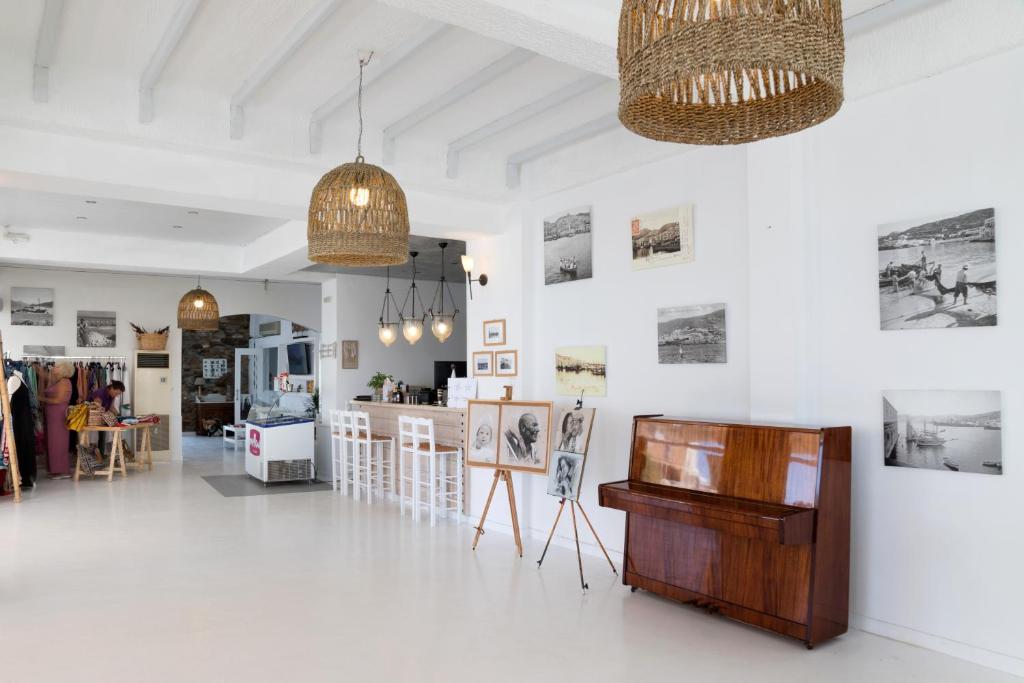 Posezení v ubytování ''Di Mare'' Hotel & Suites