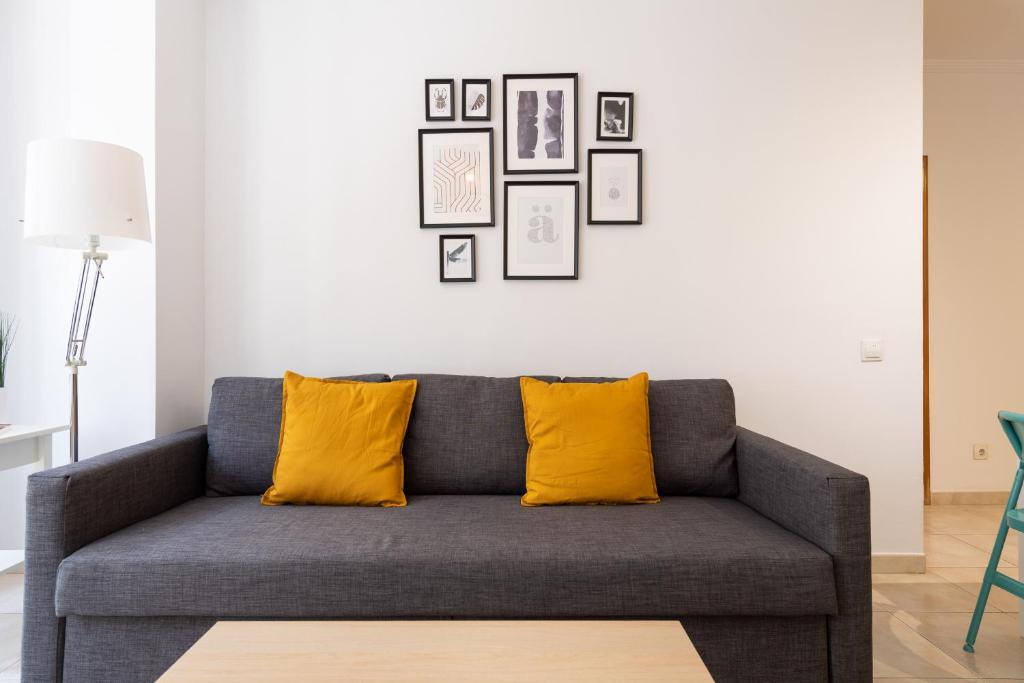 Posezení v ubytování Surf Beach Canteras -Parking-Wifi By CanariasGetaway