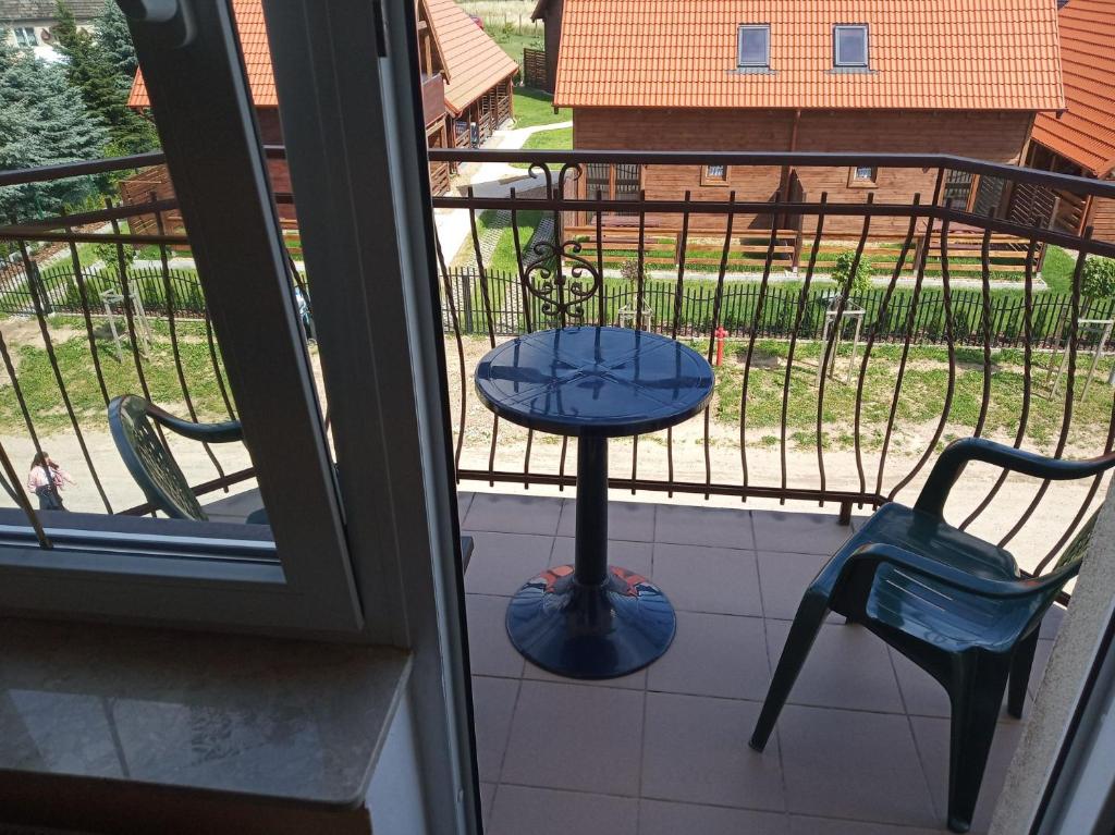Balkón nebo terasa v ubytování Willa ANNA