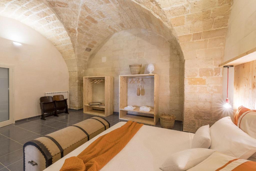 Postel nebo postele na pokoji v ubytování Balbo Suite & Apartment - Lecce Selection