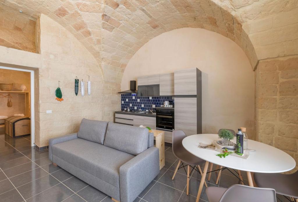 Kuchyň nebo kuchyňský kout v ubytování Balbo Suite & Apartment - Lecce Selection