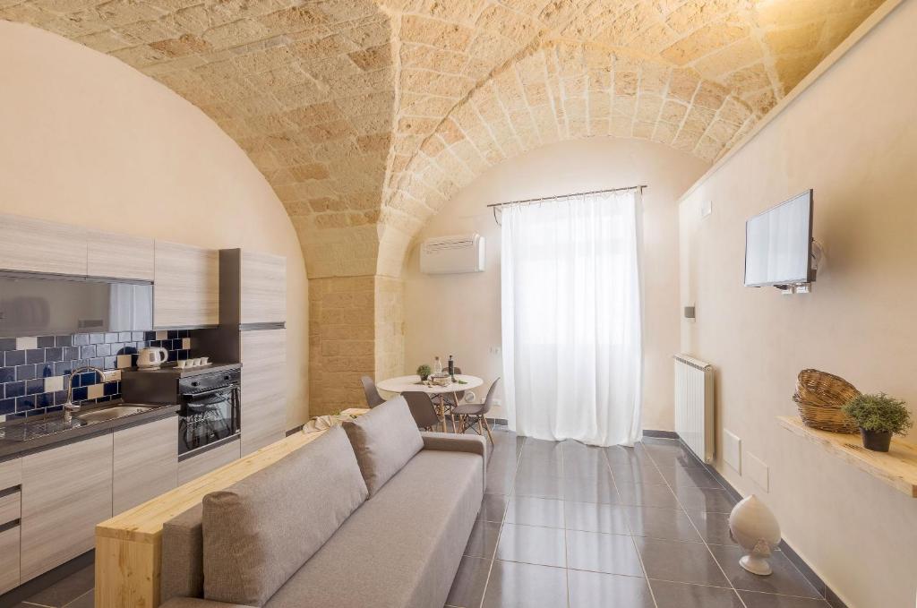 Kuchyň nebo kuchyňský kout v ubytování Balbo Suite & Apartment - Lecce Selection