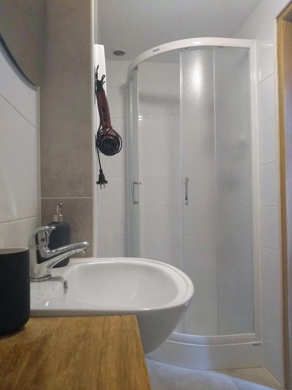Kúpeľňa v ubytovaní Gierszówka Smak&Relaks