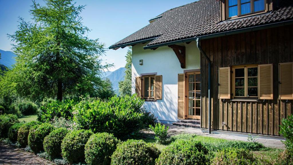 Zahrada ubytování Villa Anna Bad Goisern am Hallstättersee