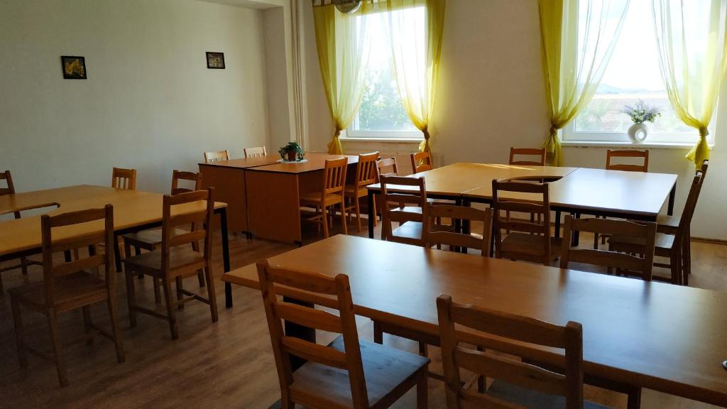 Restaurace v ubytování Hotel Slobi