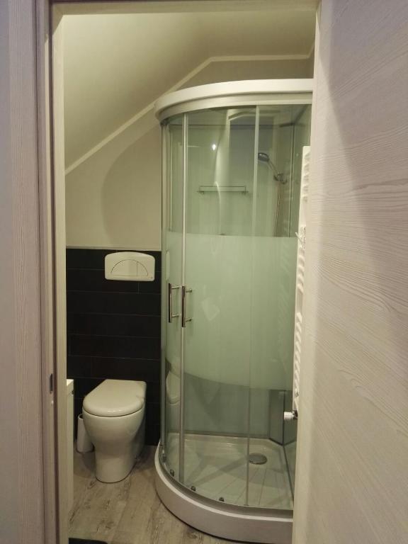 Koupelna v ubytování B&B da Lillo