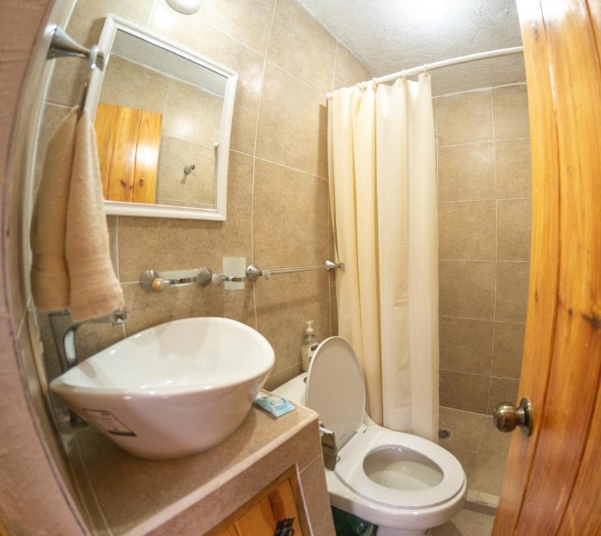 Ένα μπάνιο στο Casa Bahía Suite 1