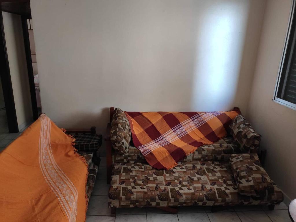  Apartamento pé na areia de frente para a praia - Vila Tupi