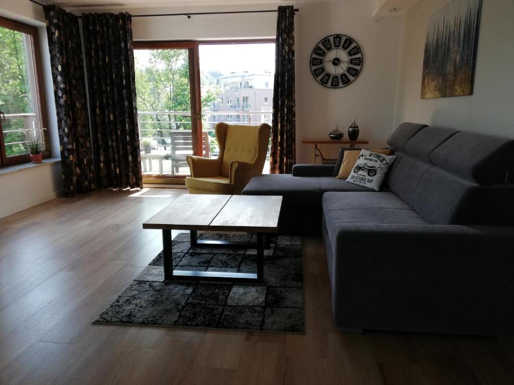Posedenie v ubytovaní Gdynia Orlowo Honey Apartment