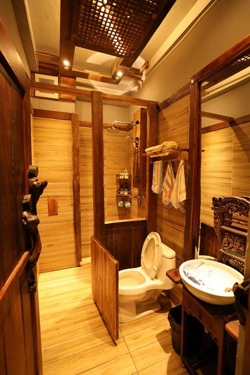 Koupelna v ubytování Yunlu Lianxin Guesthouse