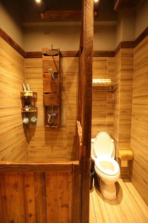 Koupelna v ubytování Yunlu Lianxin Guesthouse