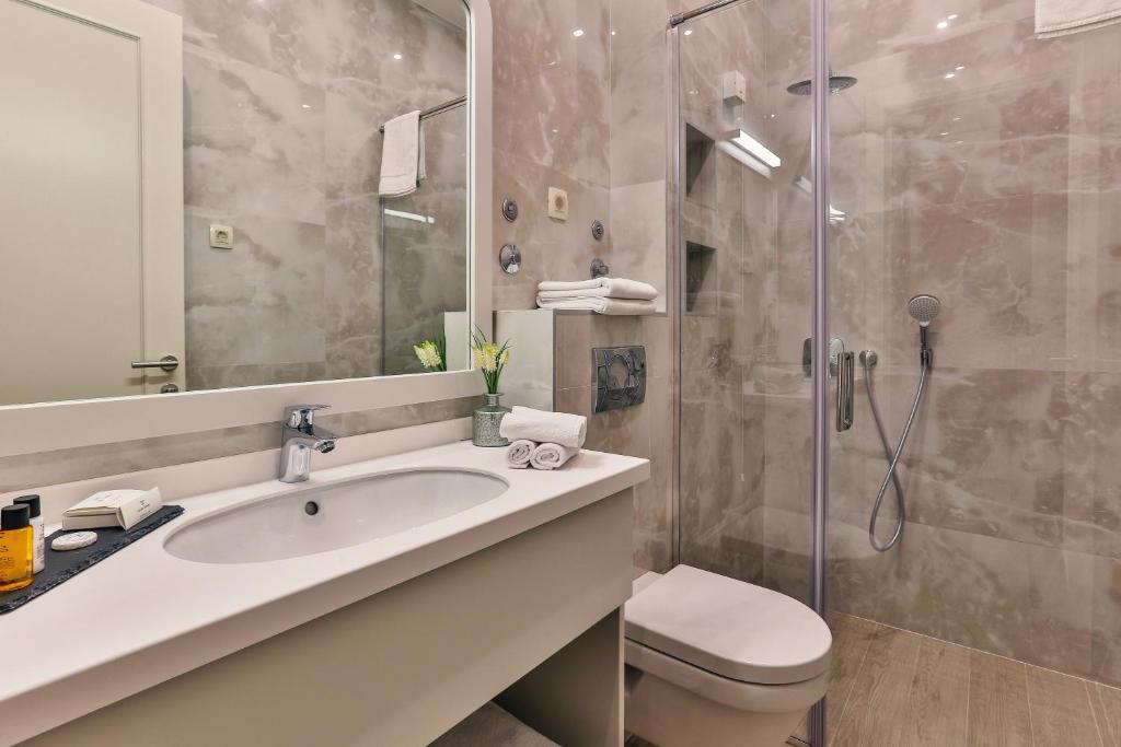 Kúpeľňa v ubytovaní Avanti Hotel & Spa