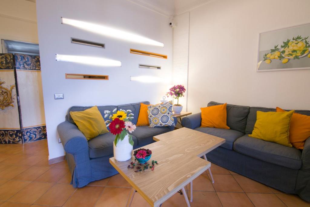 Posezení v ubytování Residenza Normanna