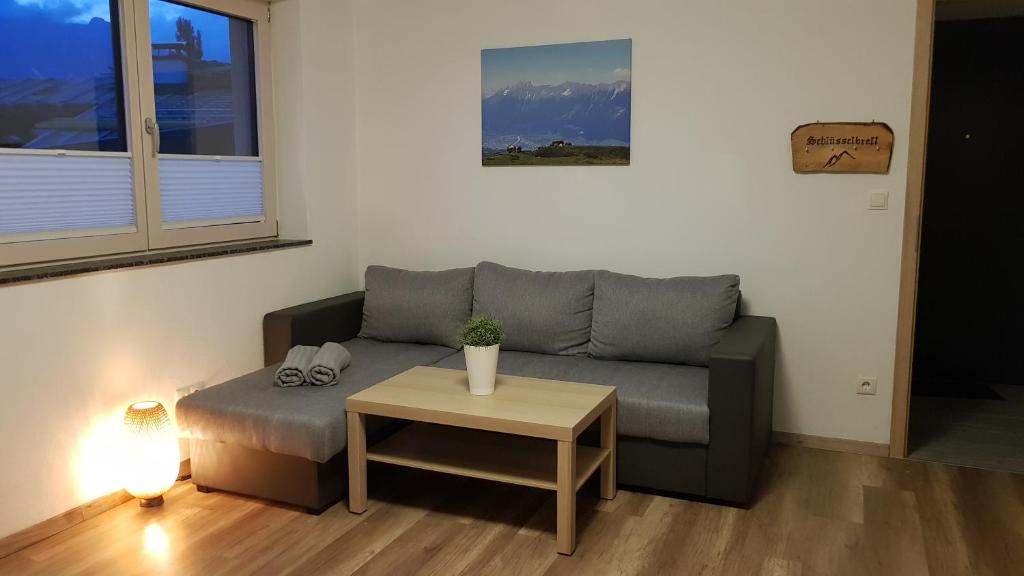 Posezení v ubytování Apartement Klingenschmid
