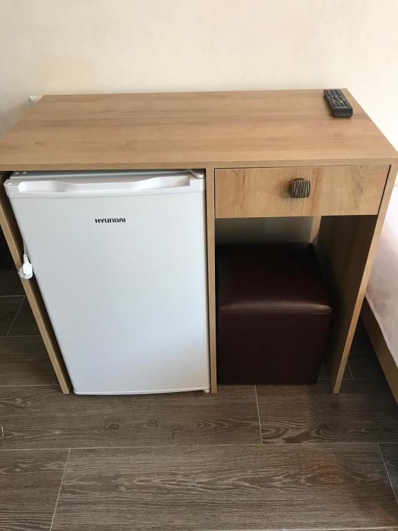 Kuchyň nebo kuchyňský kout v ubytování Hotel CHARLI