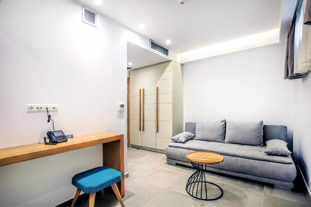 Posezení v ubytování Senso Suites