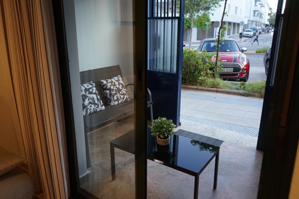 Posedenie v ubytovaní Apartamento Estudio Los Naranjos de Nueva Alcántara