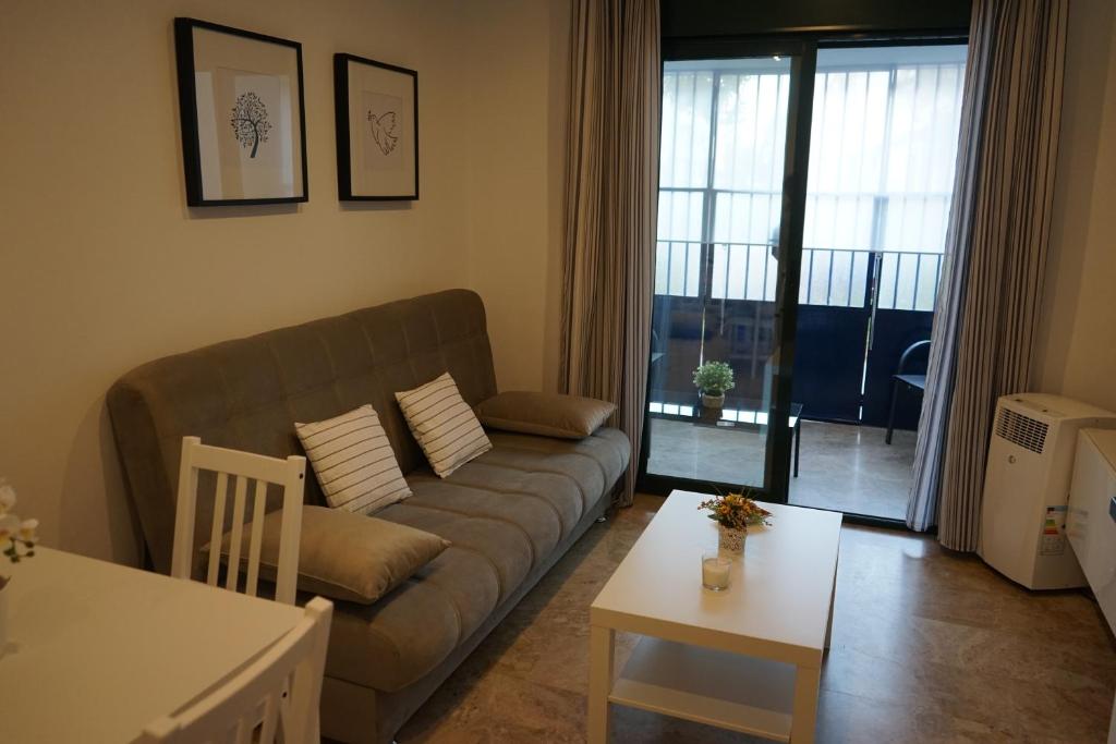 Posedenie v ubytovaní Apartamento Estudio Los Naranjos de Nueva Alcántara