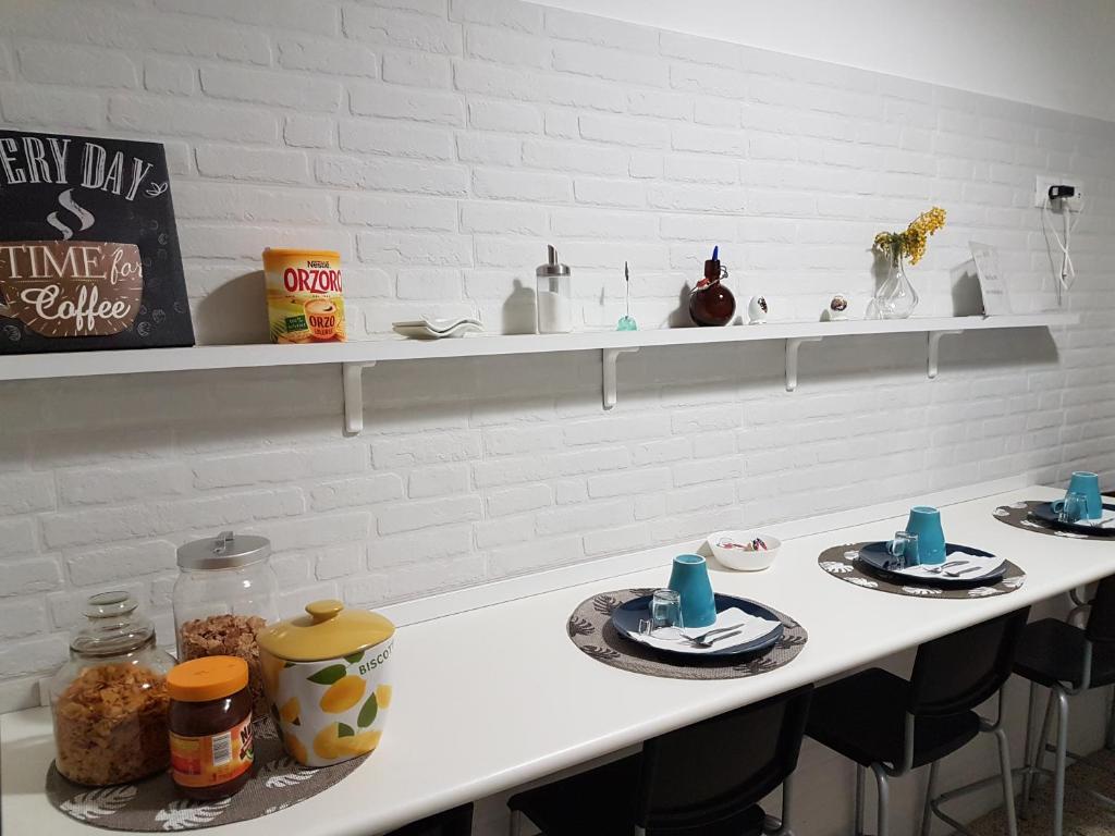 Jedlo v ubytovaní bed & breakfast alebo blízkom okolí