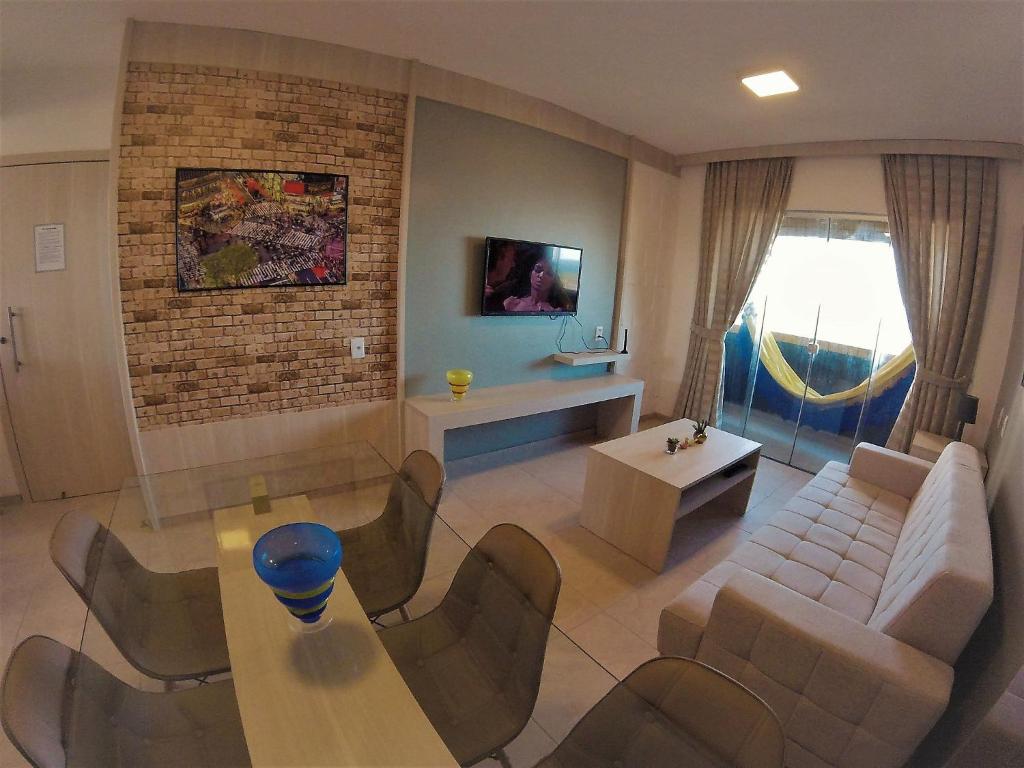  LUXUOSO apartamento com vista mar