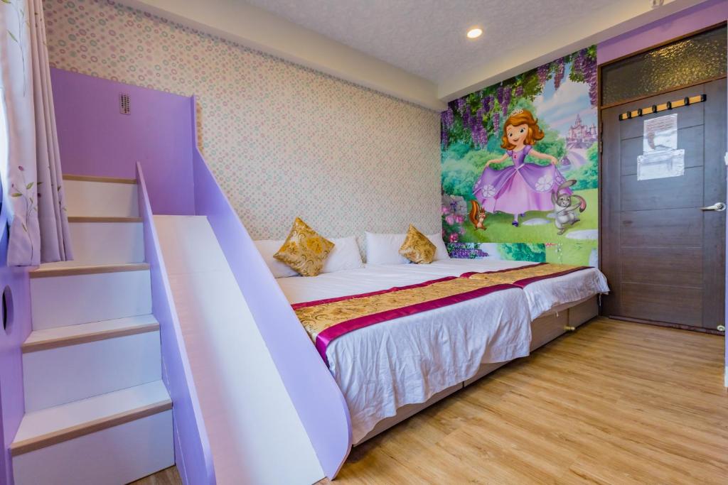 Postel nebo postele na pokoji v ubytování Dan Dan Bed and breakfast