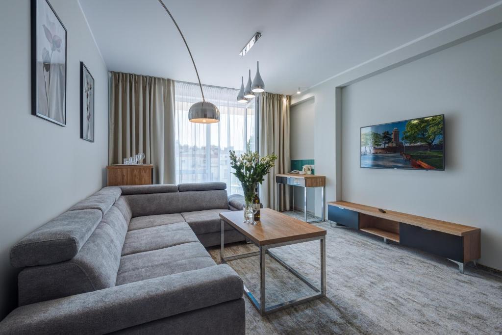 Posezení v ubytování Hotel Zorza