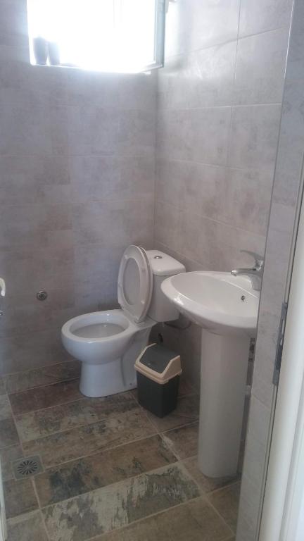 Koupelna v ubytování Aira Apartment