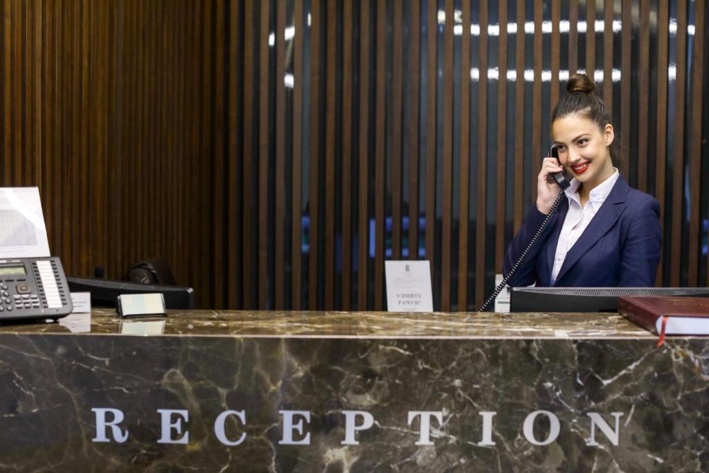 Vstupní hala nebo recepce v ubytování Hotel Centar No.1