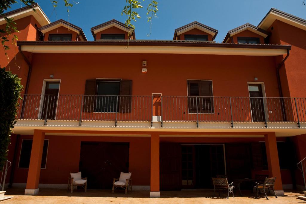 Budova, kde se bed and breakfast nachází