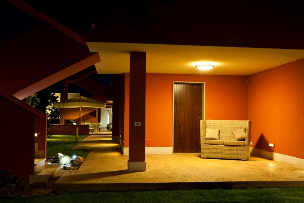 Posezení v ubytování B&B 7Cento Ulivi