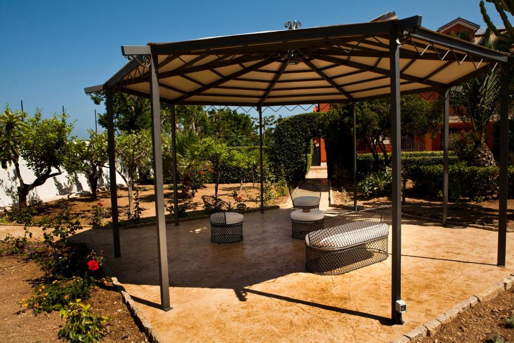 Zahrada ubytování B&B 7Cento Ulivi