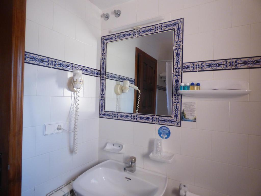 Bathroom sa Hotel La Vega