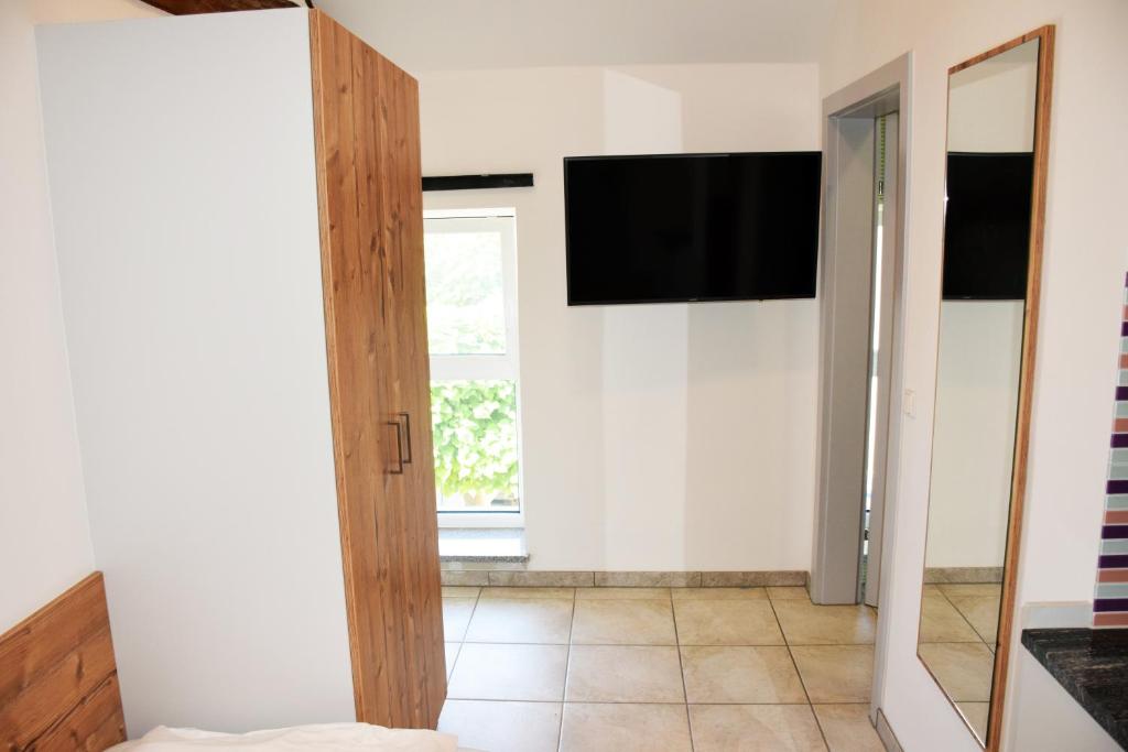 TV a/nebo společenská místnost v ubytování Apartment´s Marchtrenk