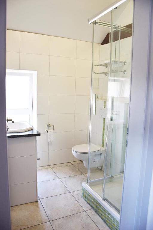 Koupelna v ubytování Apartment´s Marchtrenk