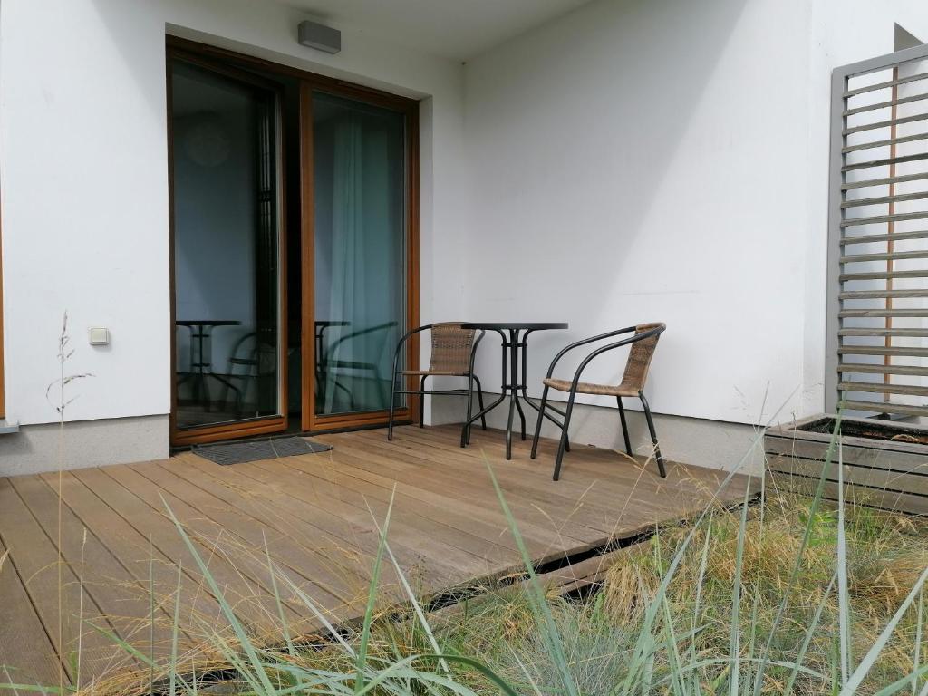 Balkón nebo terasa v ubytování Family Homes - Apartamenty Gwiazda Morza