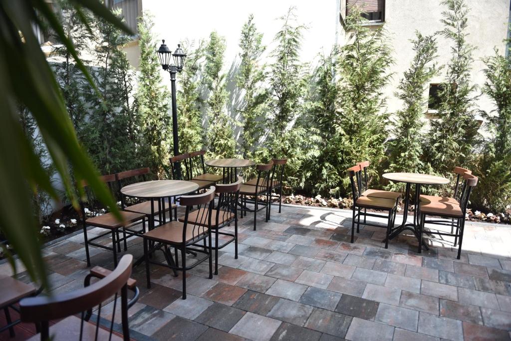 Zahrada ubytování Prior Hotel