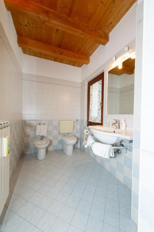 Kúpeľňa v ubytovaní Agriturismo Lis Rosis