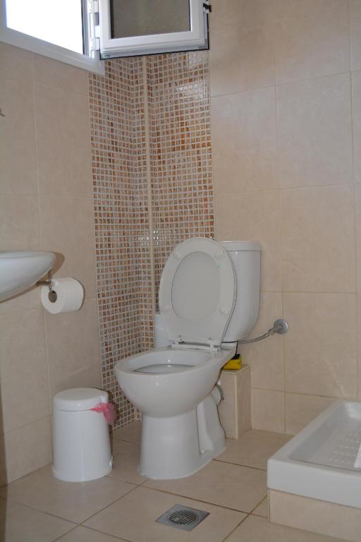 Koupelna v ubytování GLIKERIA ROOMS