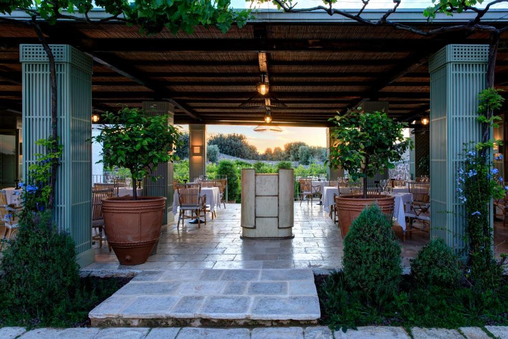 Zahrada ubytování Rocco Forte Masseria Torre Maizza