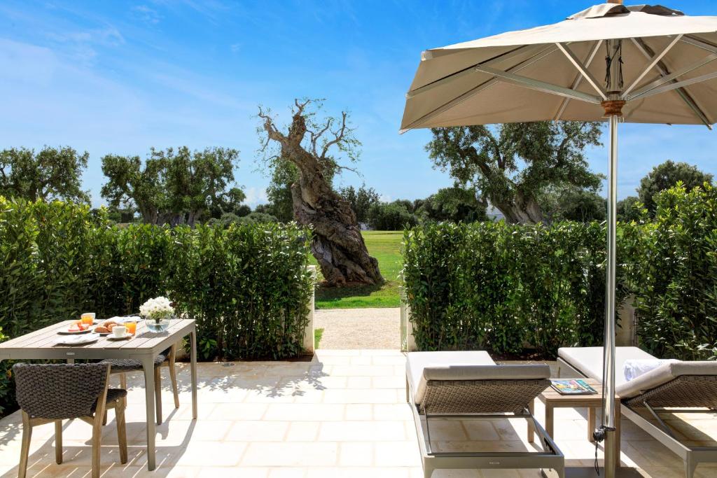 Zahrada ubytování Rocco Forte Masseria Torre Maizza