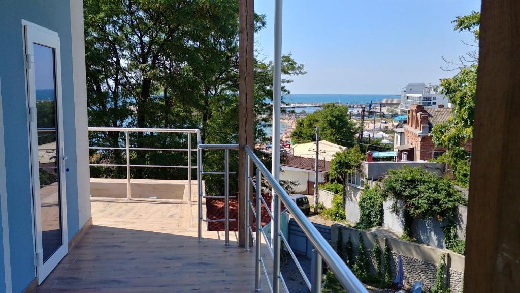 Nespecifikovaný výhled na moře nebo výhled na moře při pohledu z penzionu – hostince