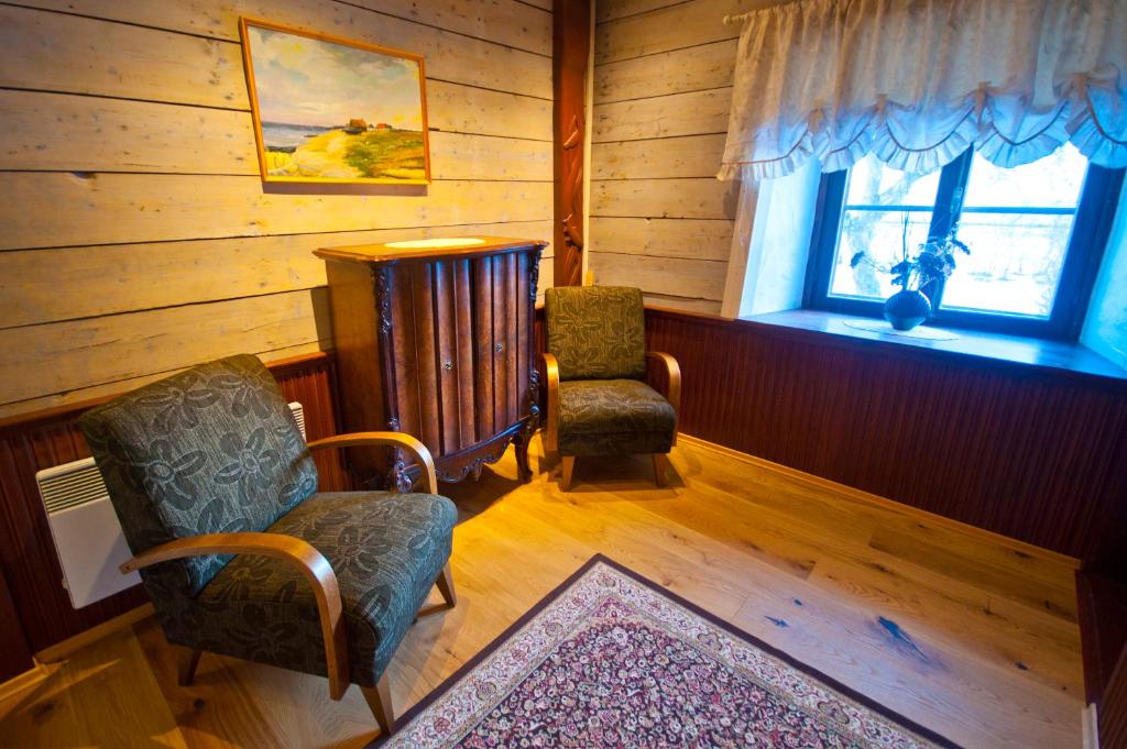 Posezení v ubytování Ruunawere Hotel