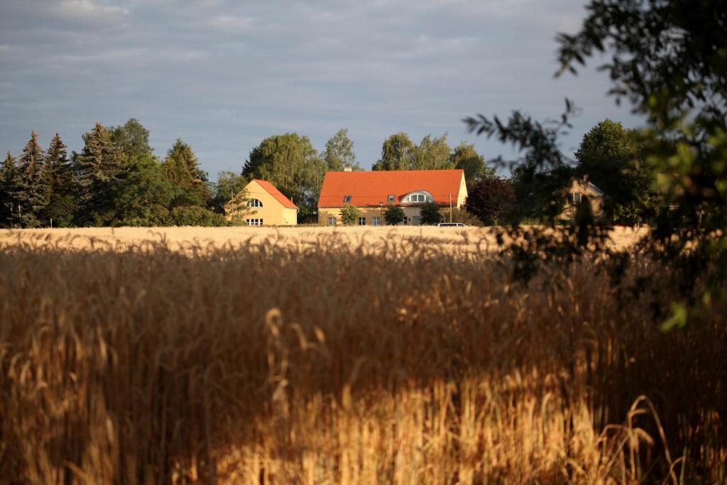 una casa en medio de un campo en Landhaus Arcadia in Paretz, en Ketzin