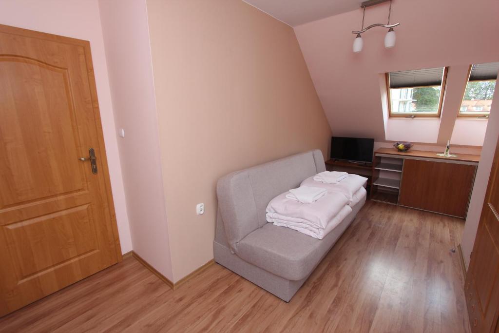 Posezení v ubytování Gucio Domek Gościnny