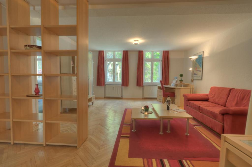 Posezení v ubytování Hotel Lahnschleife