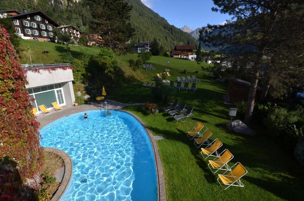 Bazén v ubytování Posthotel Rössle nebo v jeho okolí