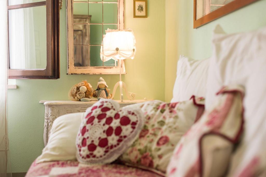 Postel nebo postele na pokoji v ubytování Albergo da Annita - room only