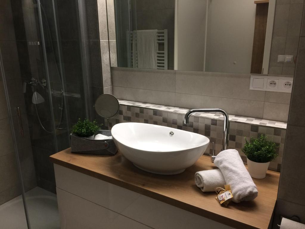 Kúpeľňa v ubytovaní Apartmán Dara