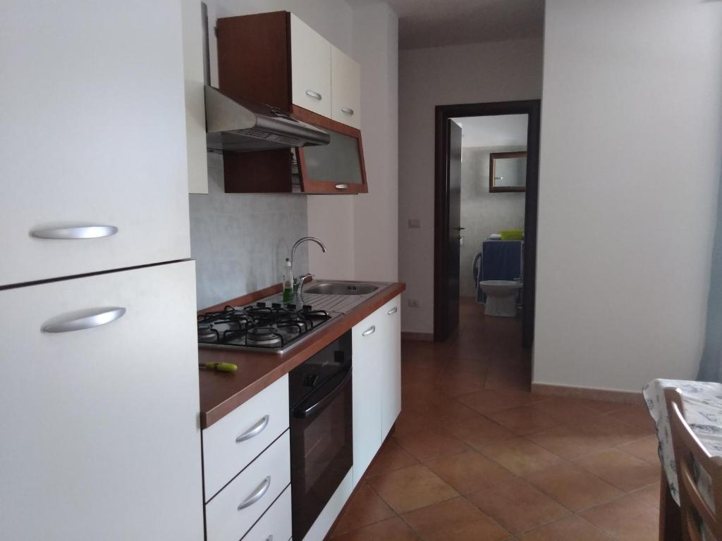 Cucina o angolo cottura di Appartamenti I Mandorli